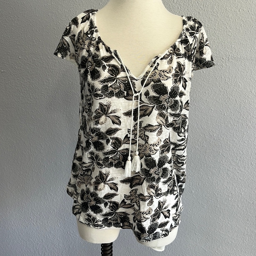 Old Navy Smocked Tunic Floral Print